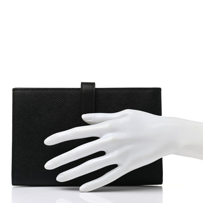 Celine Grained Calfskin Large Multifunction Strap Wallet Black 2 of 7