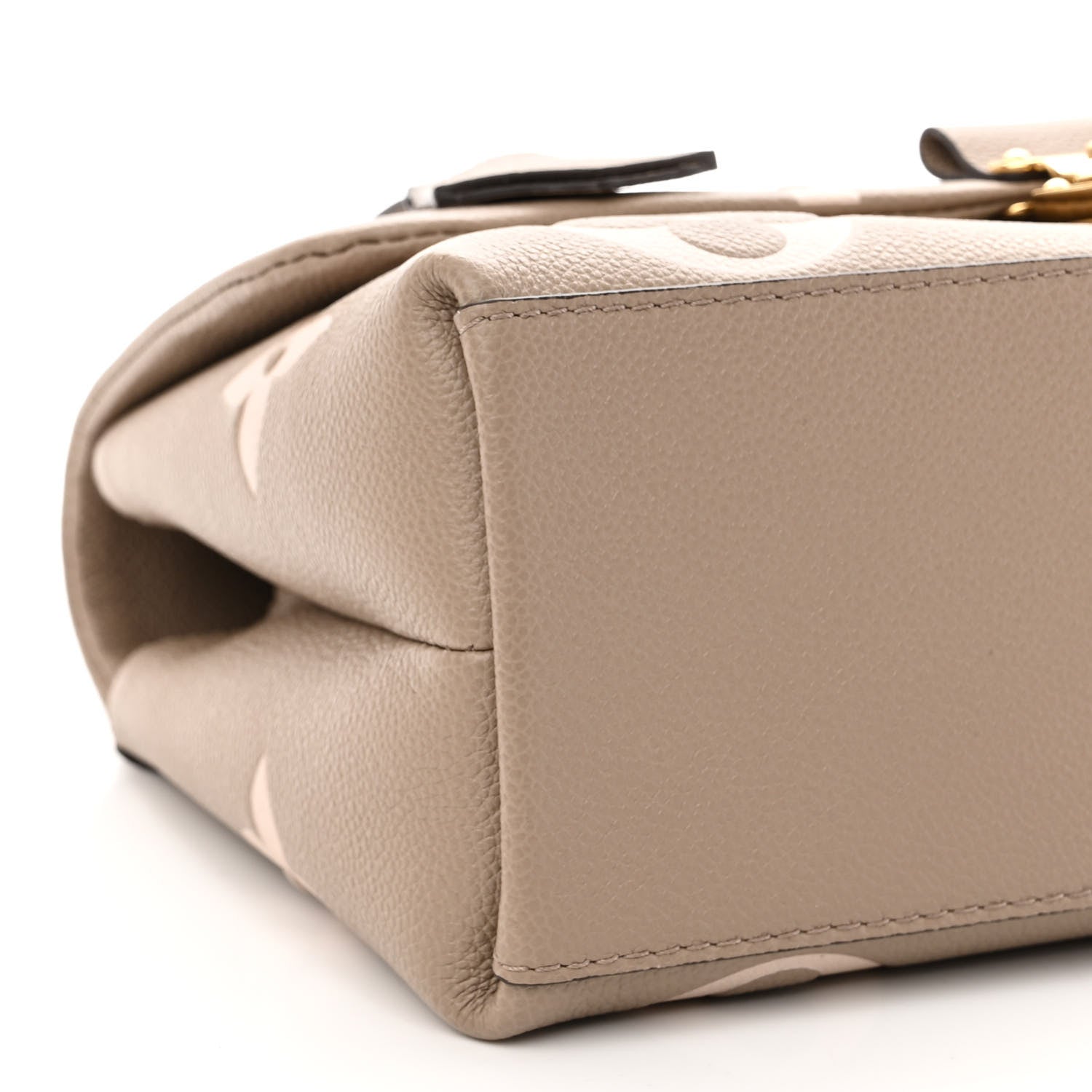 Louis Vuitton Empreinte Monogram Giant Madeleine MM Dove Grey Beige 8 of 10