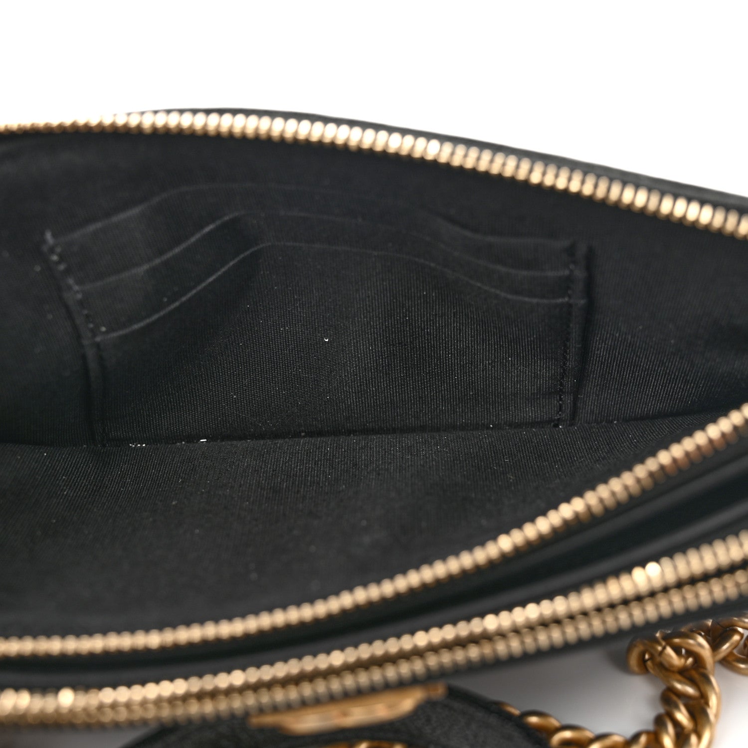 Chanel Caviar Quilted Small Boy Clutch With Chain Black 6 of 13