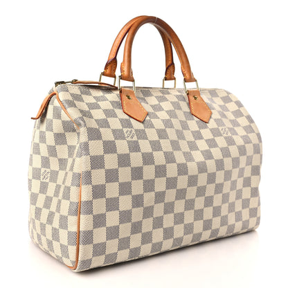 Louis Vuitton Damier Azur Speedy 30 3 of 10