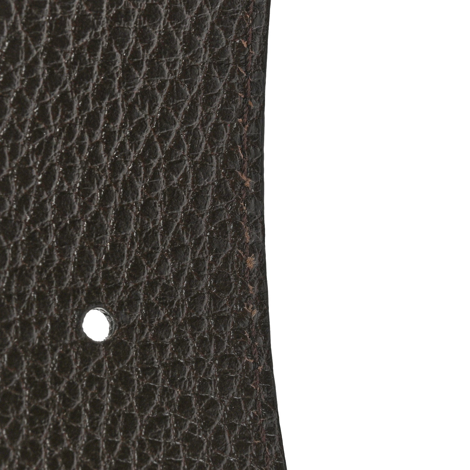 Gucci Dollar Calfskin 1973 Reversible Belt 75 30 Black Testa di Moro 7 of 7