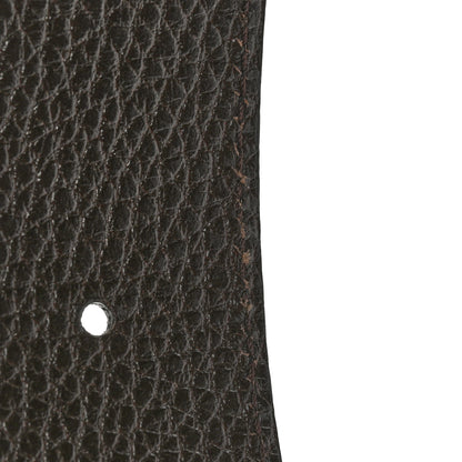 Gucci Dollar Calfskin 1973 Reversible Belt 75 30 Black Testa di Moro 7 of 7
