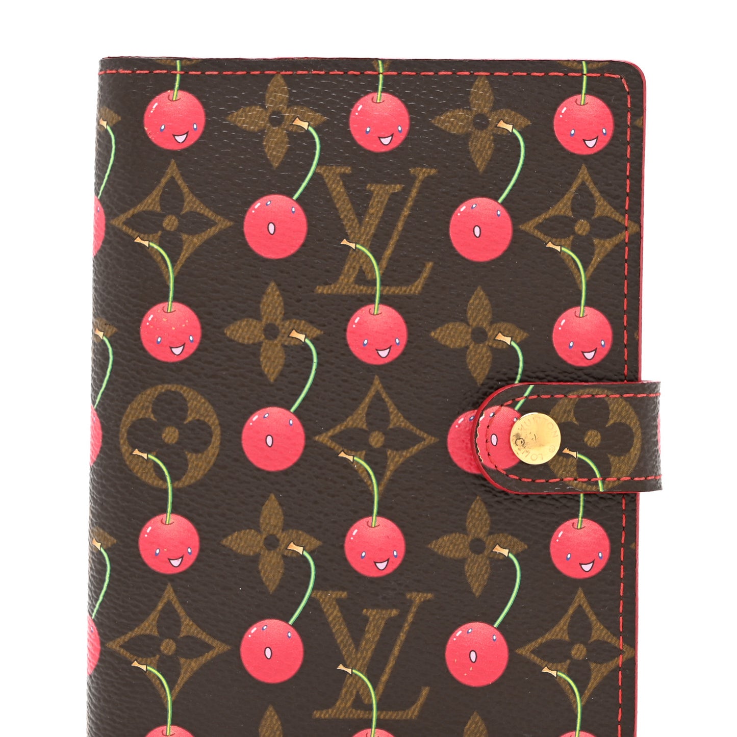 Monogram Cerises Small Ring Agenda Cover