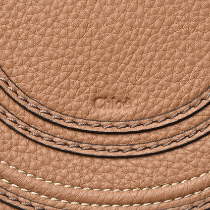Chloe Calfskin Mini Marcie Round Crossbody Bag Nut 8 of 8