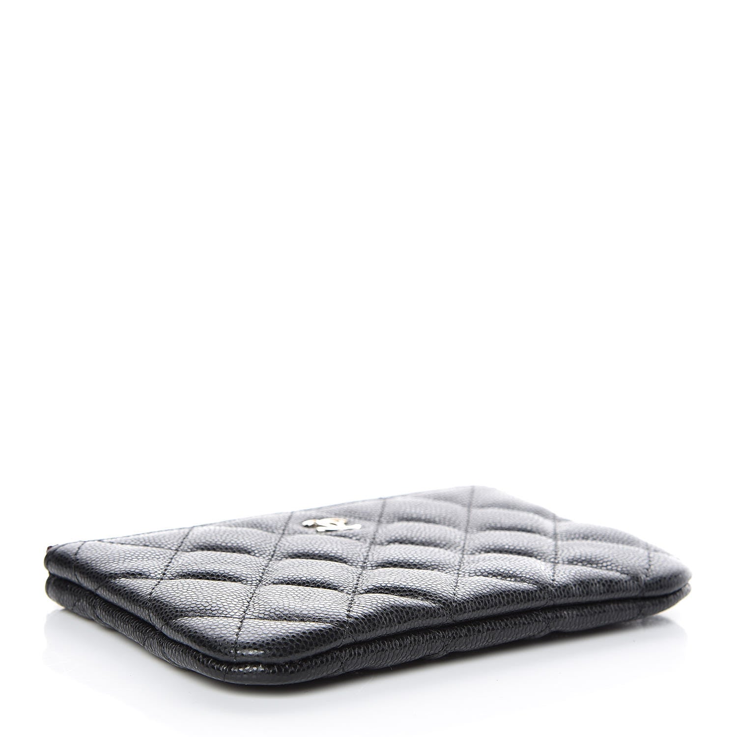 Chanel Caviar Quilted Small Cosmetic Case Black 4 of 9