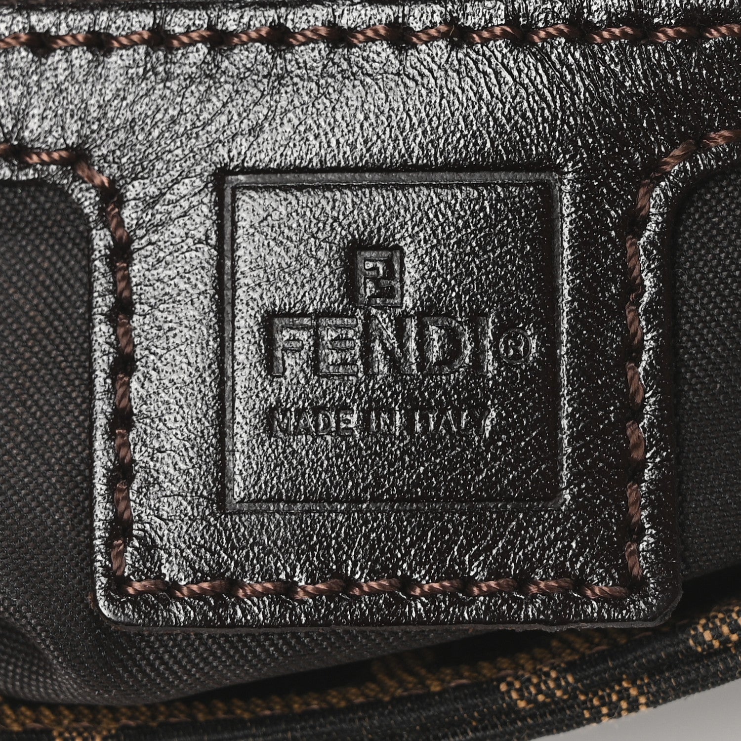 Fendi Zucca Baguette Tobacco 6 of 9