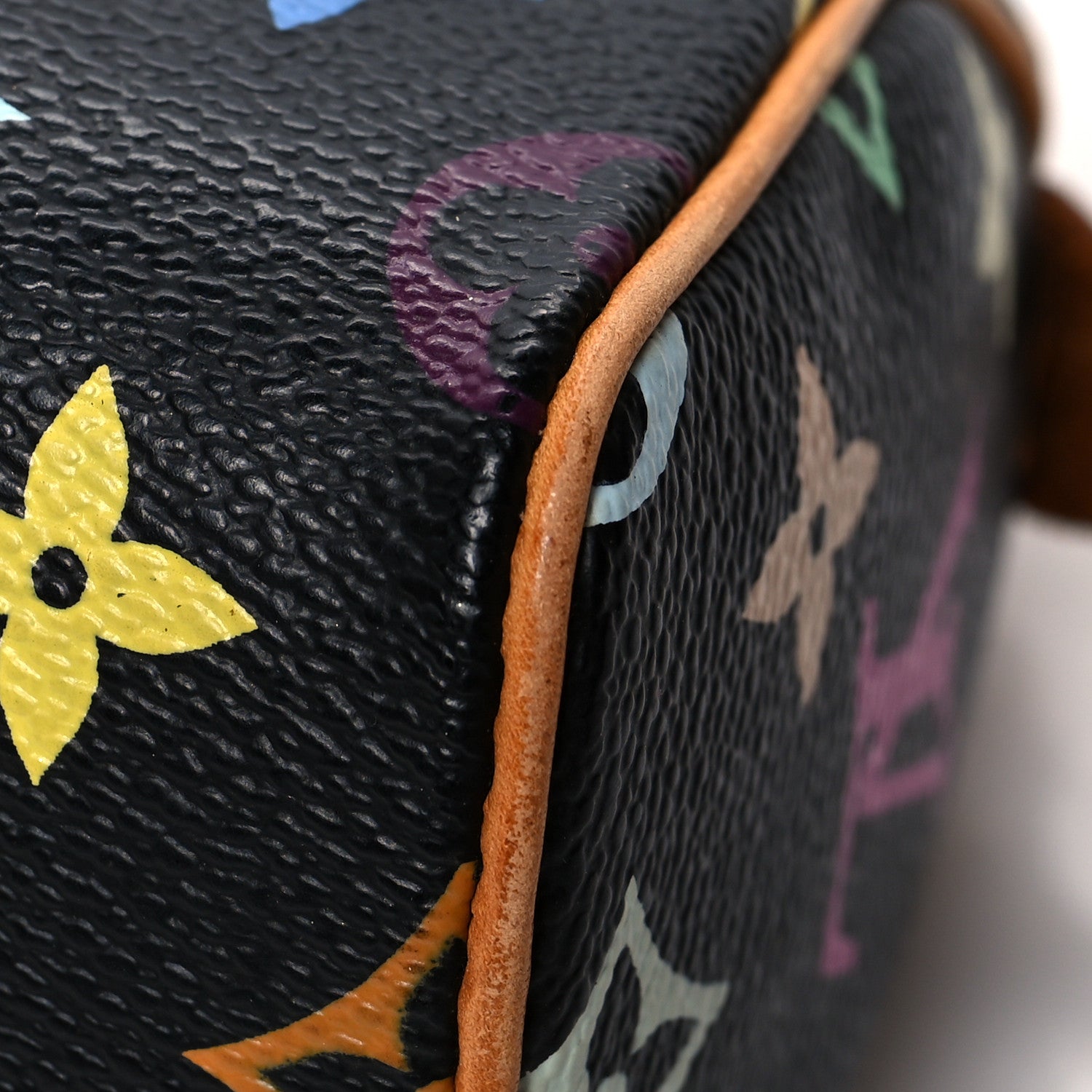 Louis Vuitton Monogram Multicolor Mini Sac HL Speedy Black 10 of 11