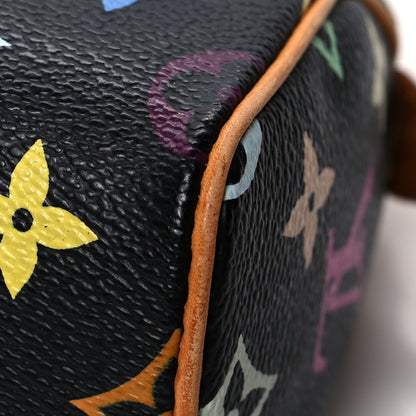 Louis Vuitton Monogram Multicolor Mini Sac HL Speedy Black 10 of 11