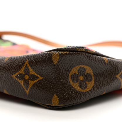 Louis Vuitton Monogram Roses Pochette Accessories 8 of 9