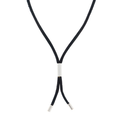 Cartier 18K White Gold LOVE Screwdriver Pendant Cord Necklace 4 of 4