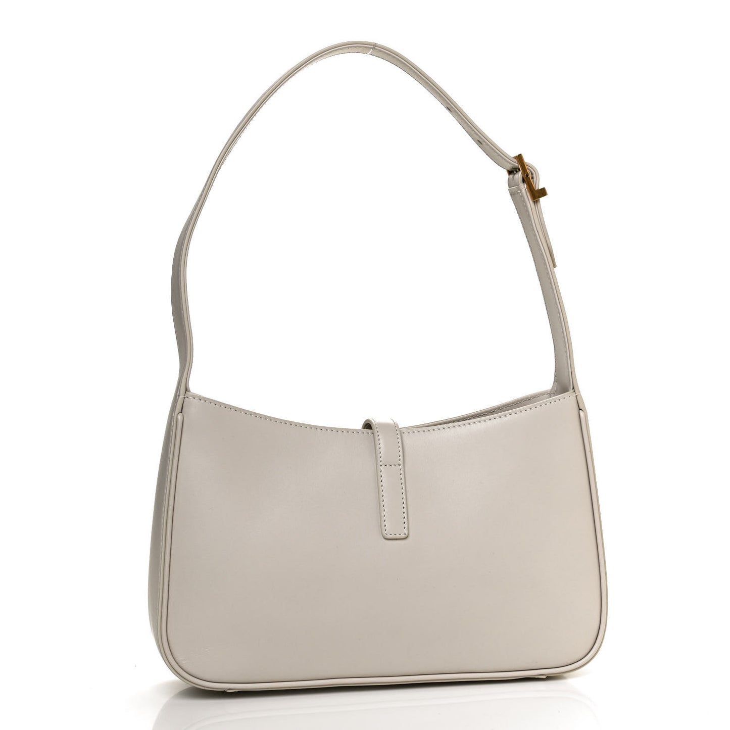 Smooth Calfskin Le 5 A 7 Hobo Blanc Vintage