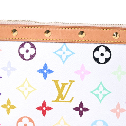 Louis Vuitton Monogram Multicolor Pochette Accessories White 8 of 12