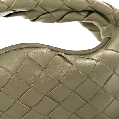 Bottega Veneta Calfskin Intrecciato Mini Hop Travertine 12 of 12