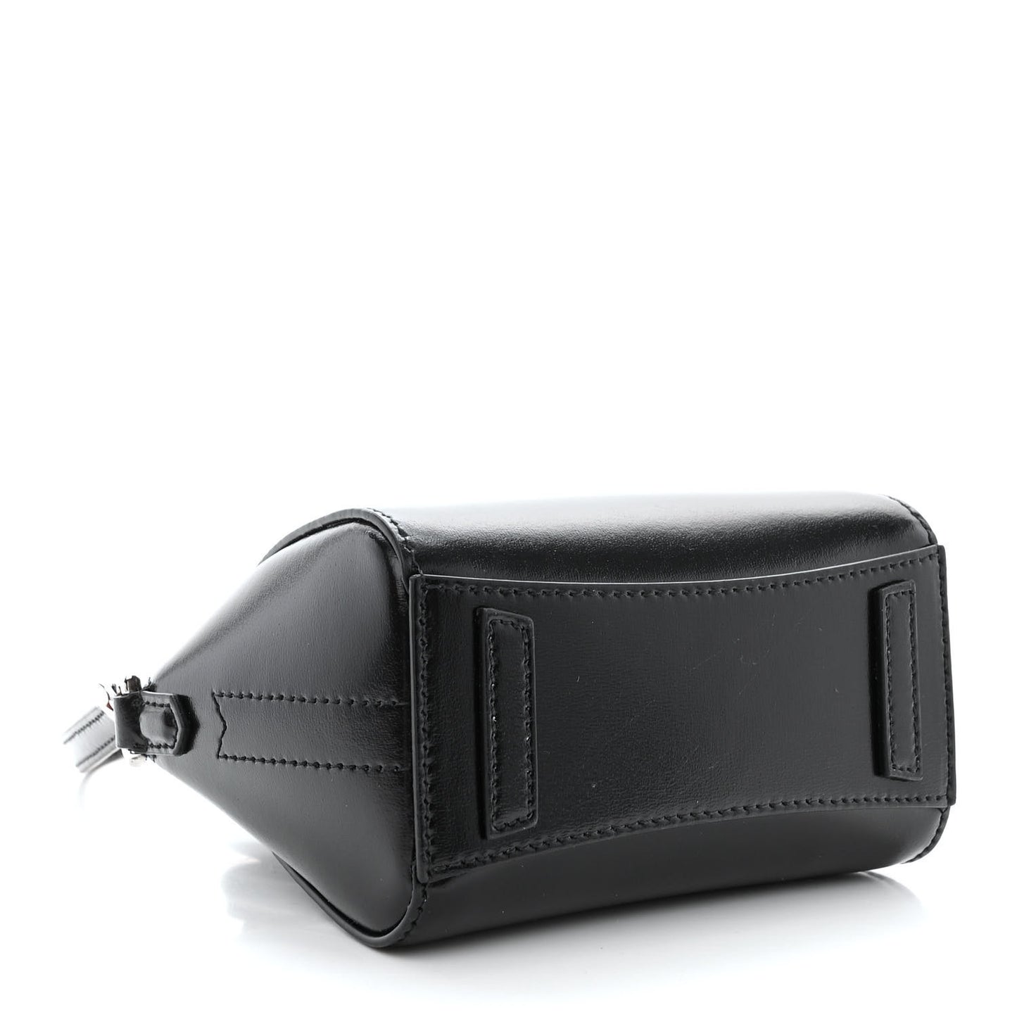 Shiny Lord Calfskin Micro Antigona Black