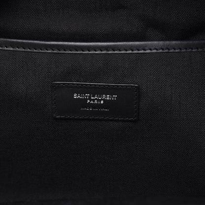 Saint Laurent Canvas Multi Patch Hunting Backpack Black 8 of 10