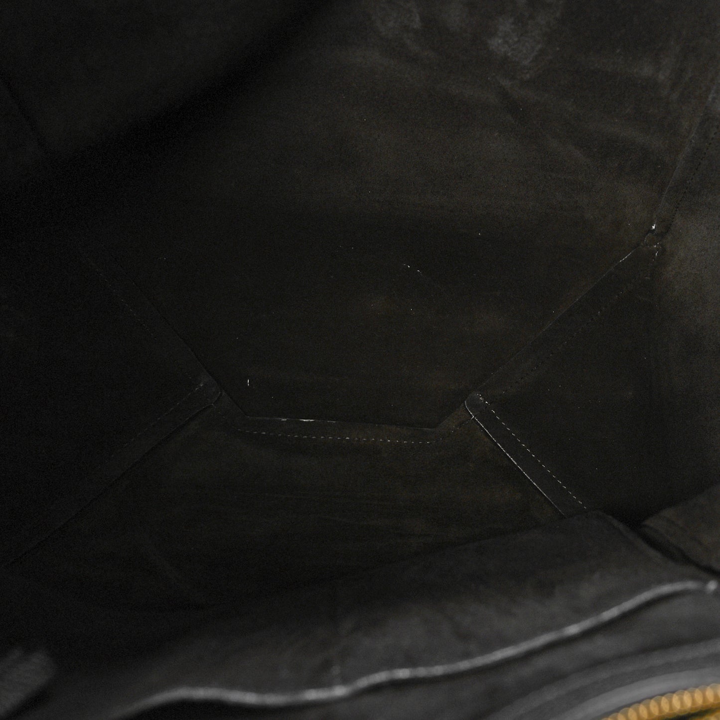 Soft Grained Calfskin Small Belt Cabas Phantom Black