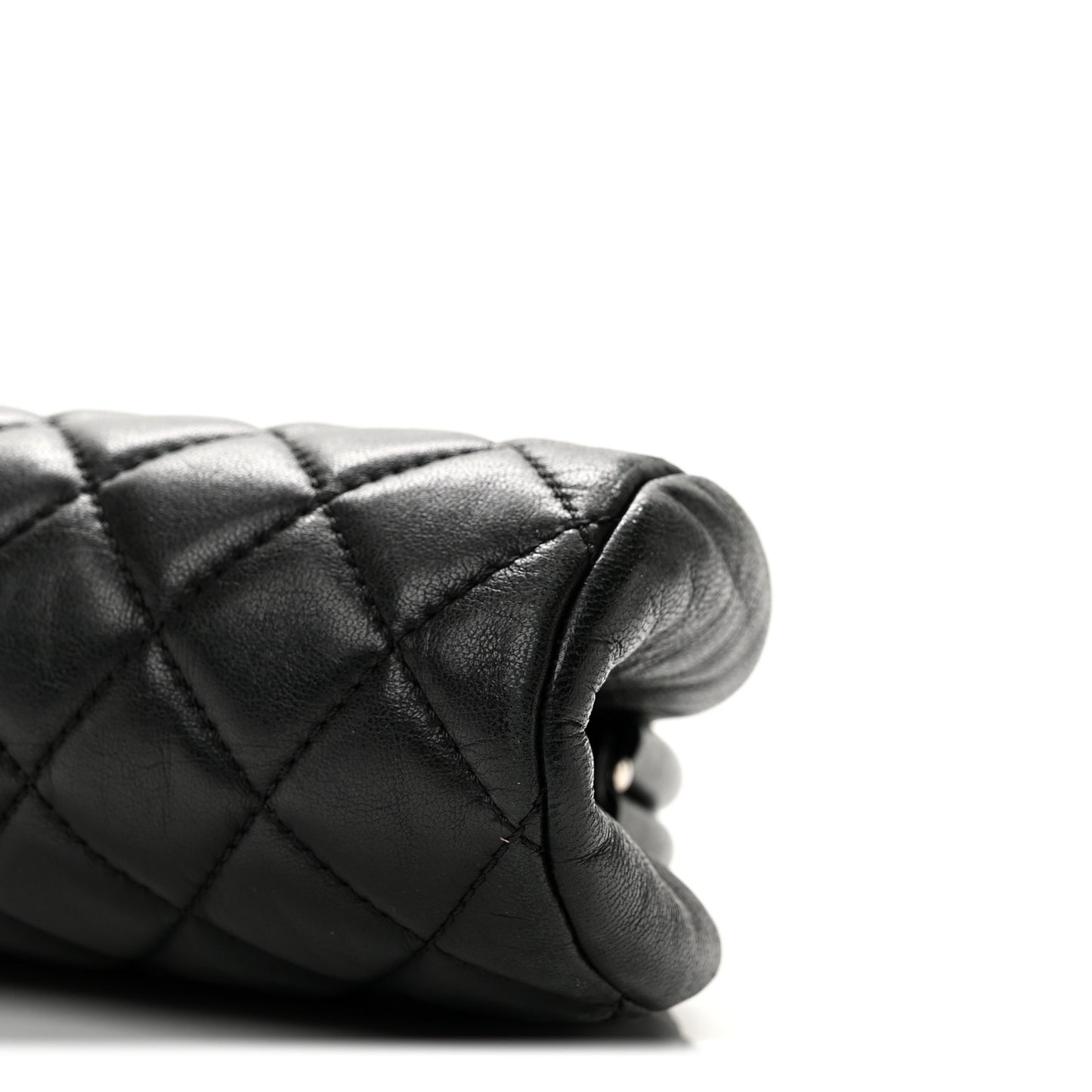 Lambskin Quilted Timeless Clutch Black