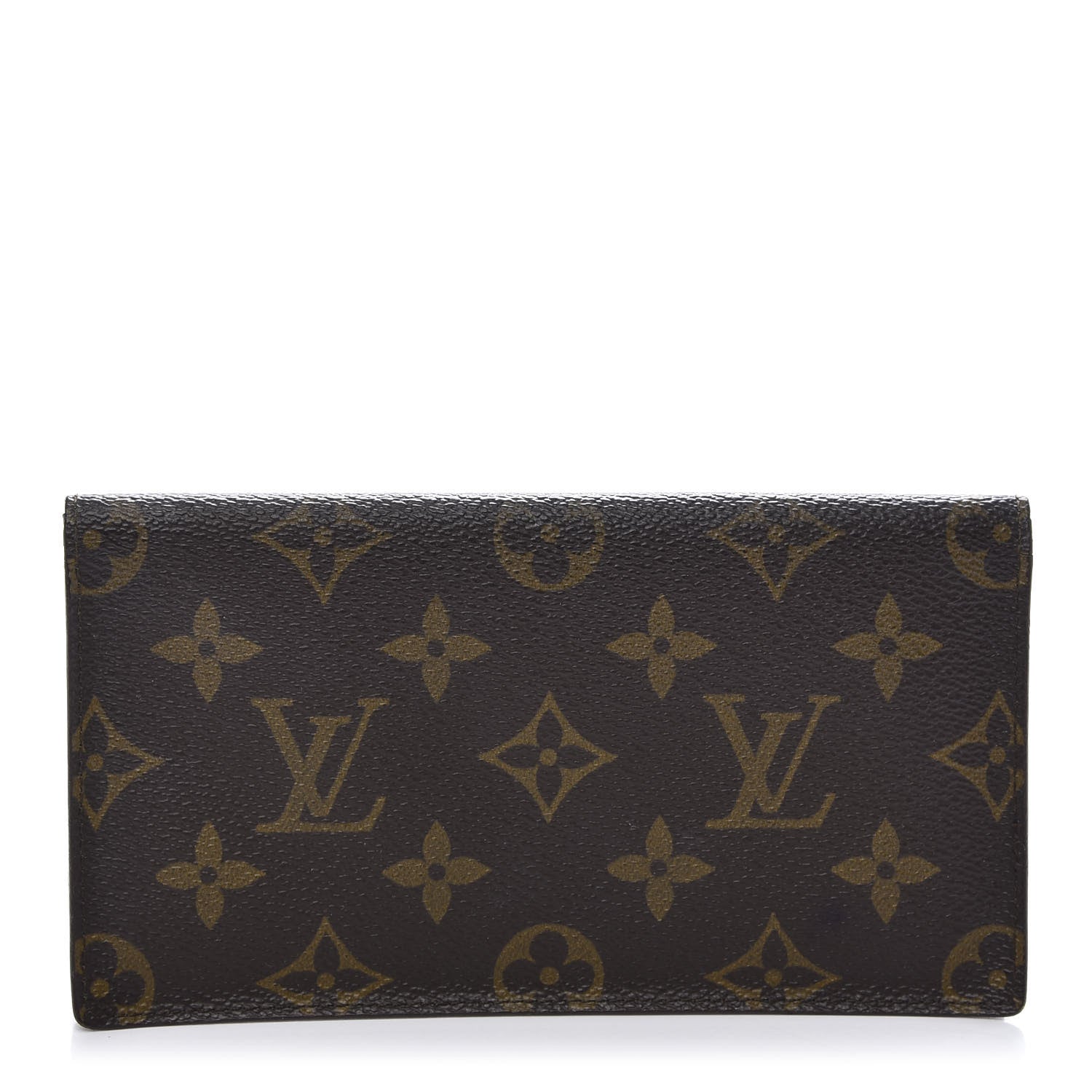Louis Vuitton Monogram Simple Checkbook Holder Wallet 1 of 10