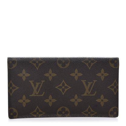 Louis Vuitton Monogram Simple Checkbook Holder Wallet 1 of 10