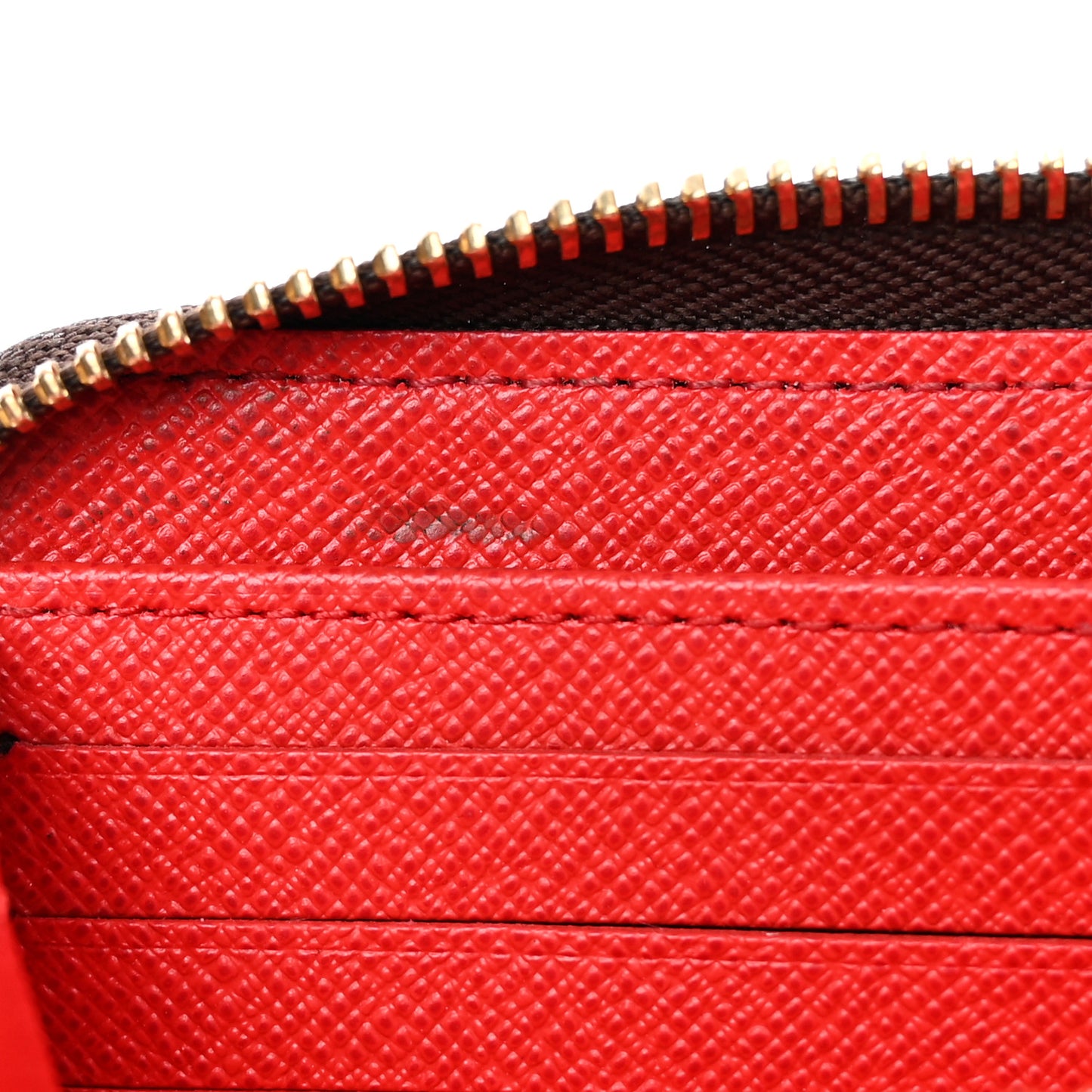 Monogram Zippy Wallet Coquelicot
