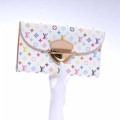 Louis Vuitton Monogram Multicolor Eugenie Wallet White 2 of 8