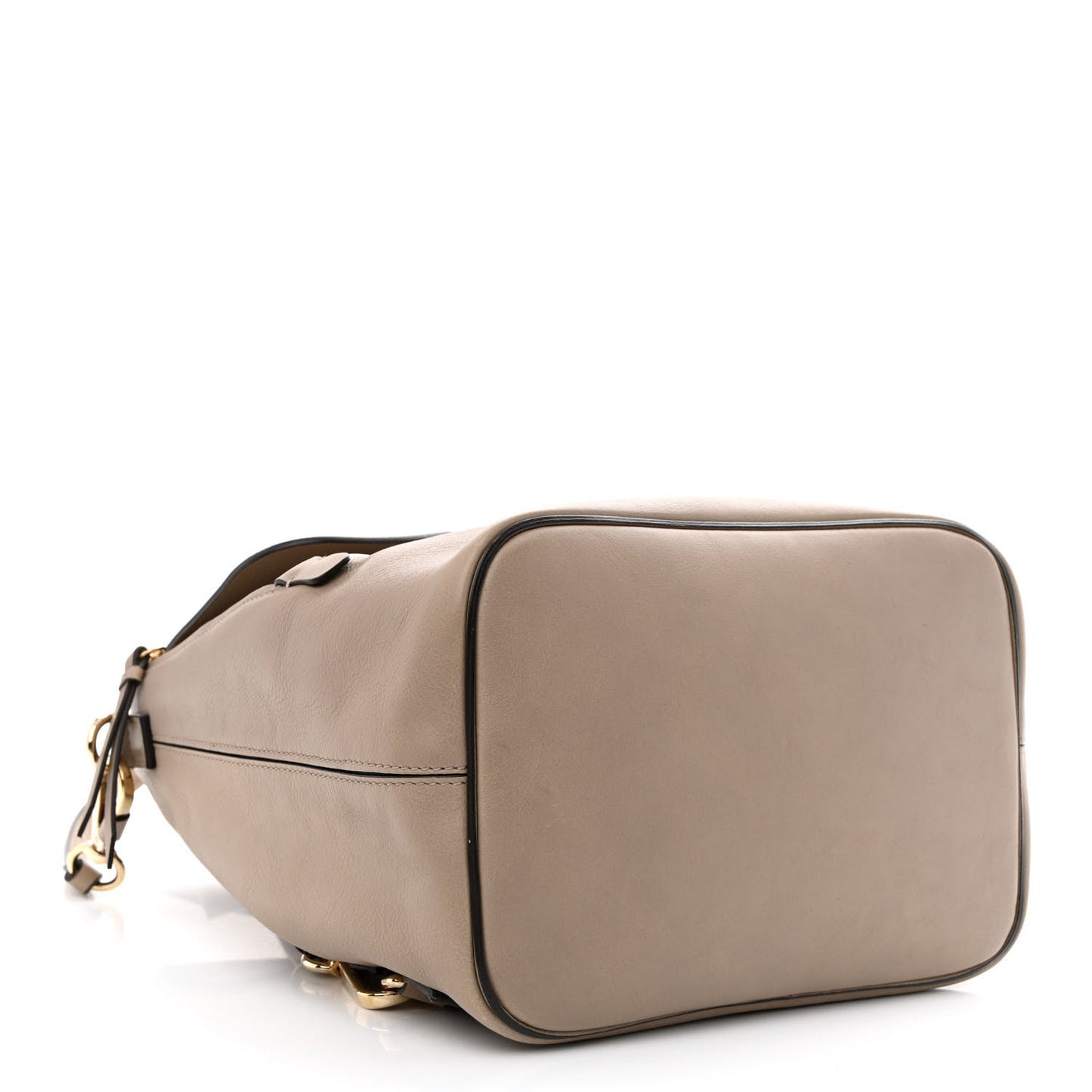 Suede Calfskin Medium Faye Backpack Motty Grey