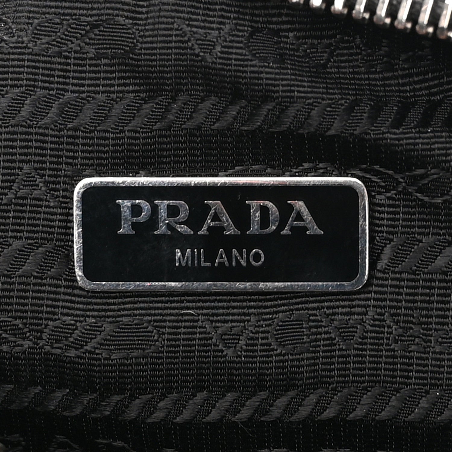 Prada Nylon Re-Edition 2005 Shoulder Bag Black 6 of 10