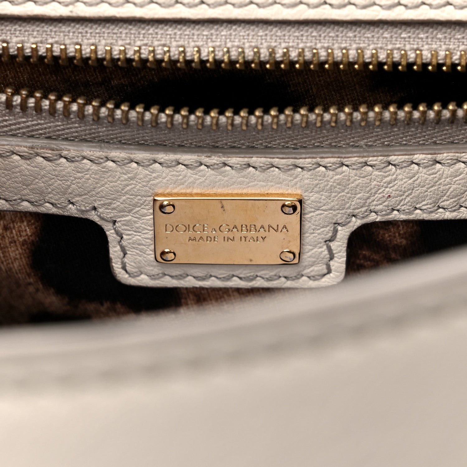 Dolce & Gabbana Dauphine Medium Miss Sicily Satchel White 5 of 15