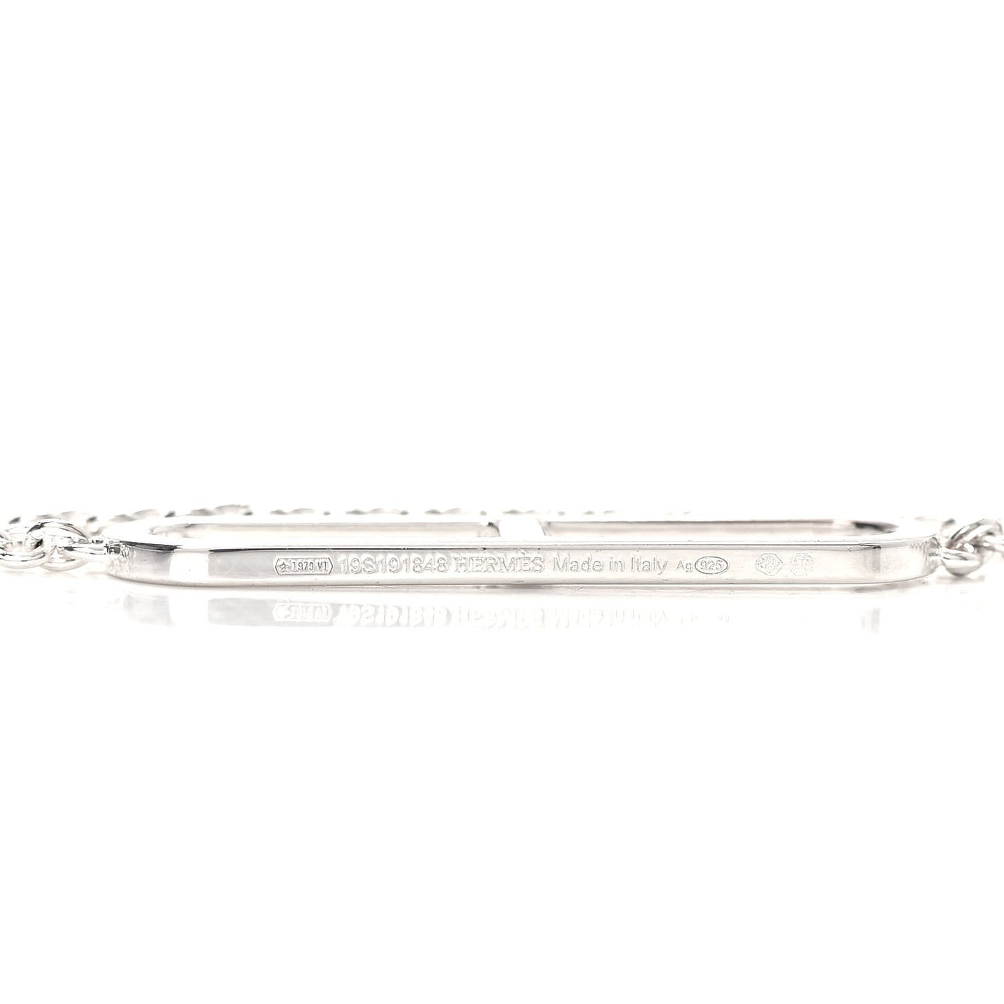 Sterling Silver Ever Chaine d'Ancre Long Lariat Necklace