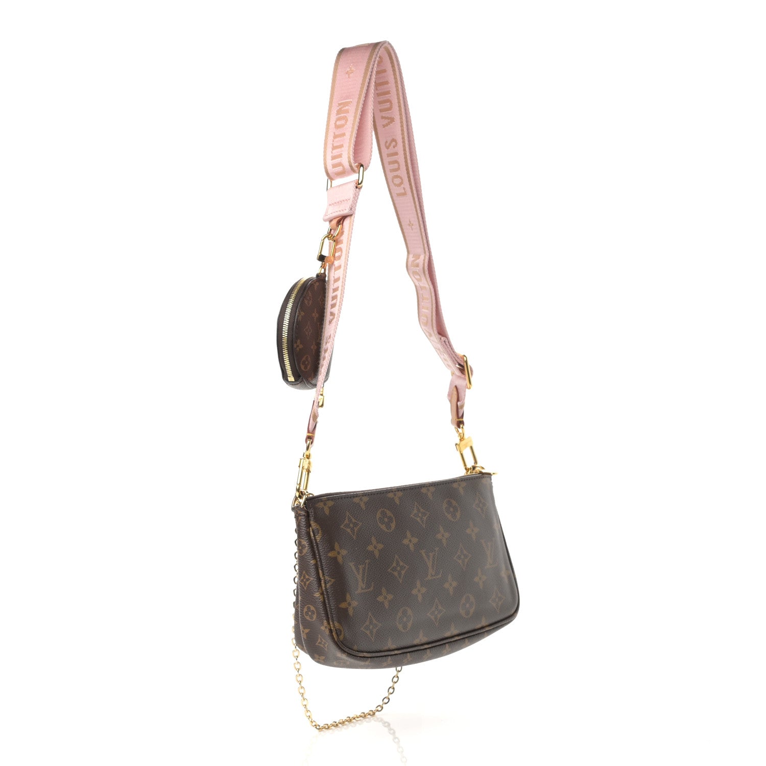 Louis Vuitton Monogram Multi Pochette Accessories Rose Clair 2 of 12