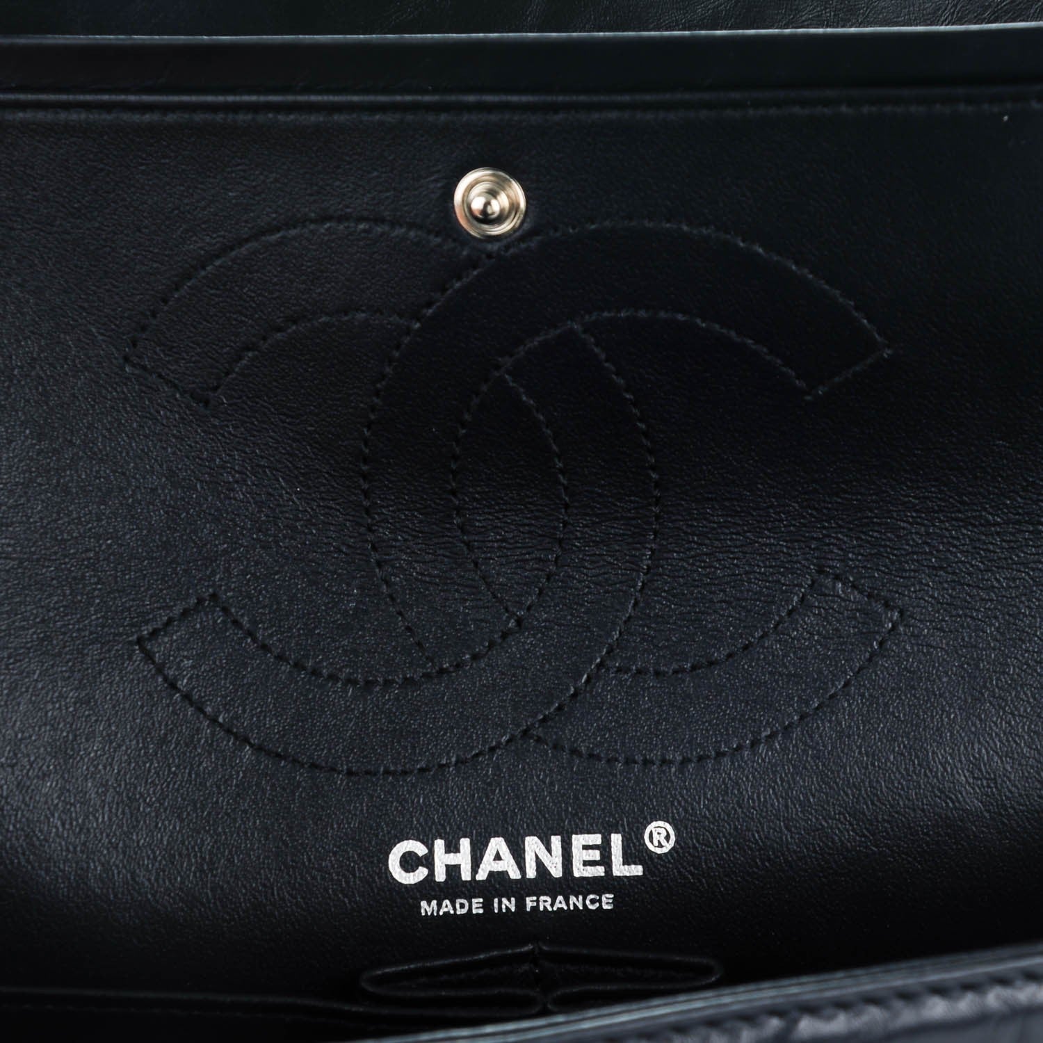 Chanel Aged Calfskin Quilted 2.55 Reissue 226 Flap Dark Navy Blue 5 of 7