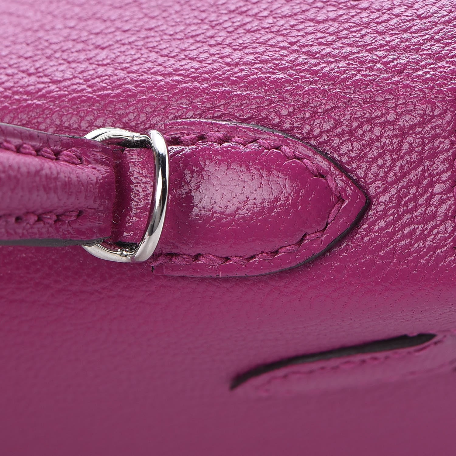Hermes Chevre Mysore Mini Kelly Sellier 20 Rose Pourpre 22 of 28