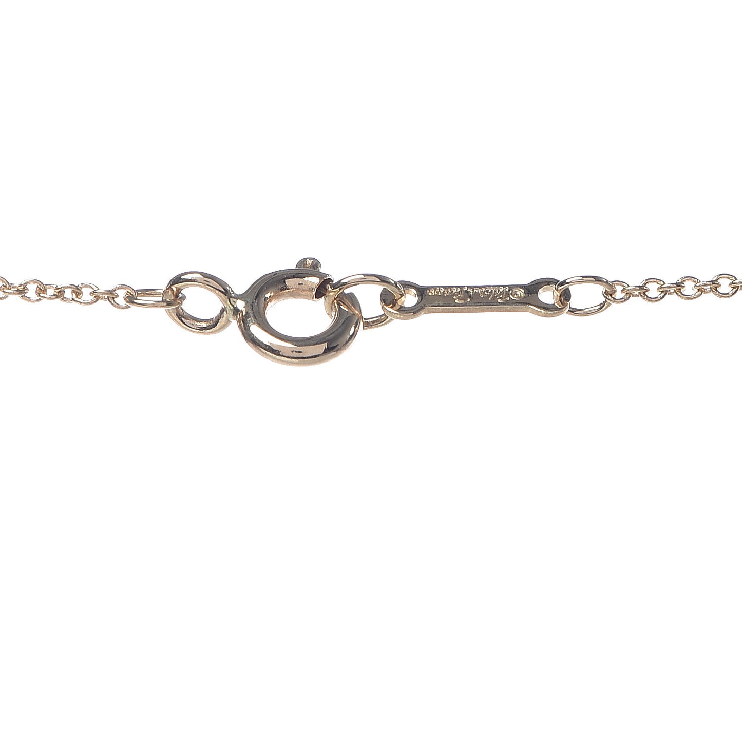 18K Yellow Gold Paloma Picasso Loving Hearts Pendant Necklace