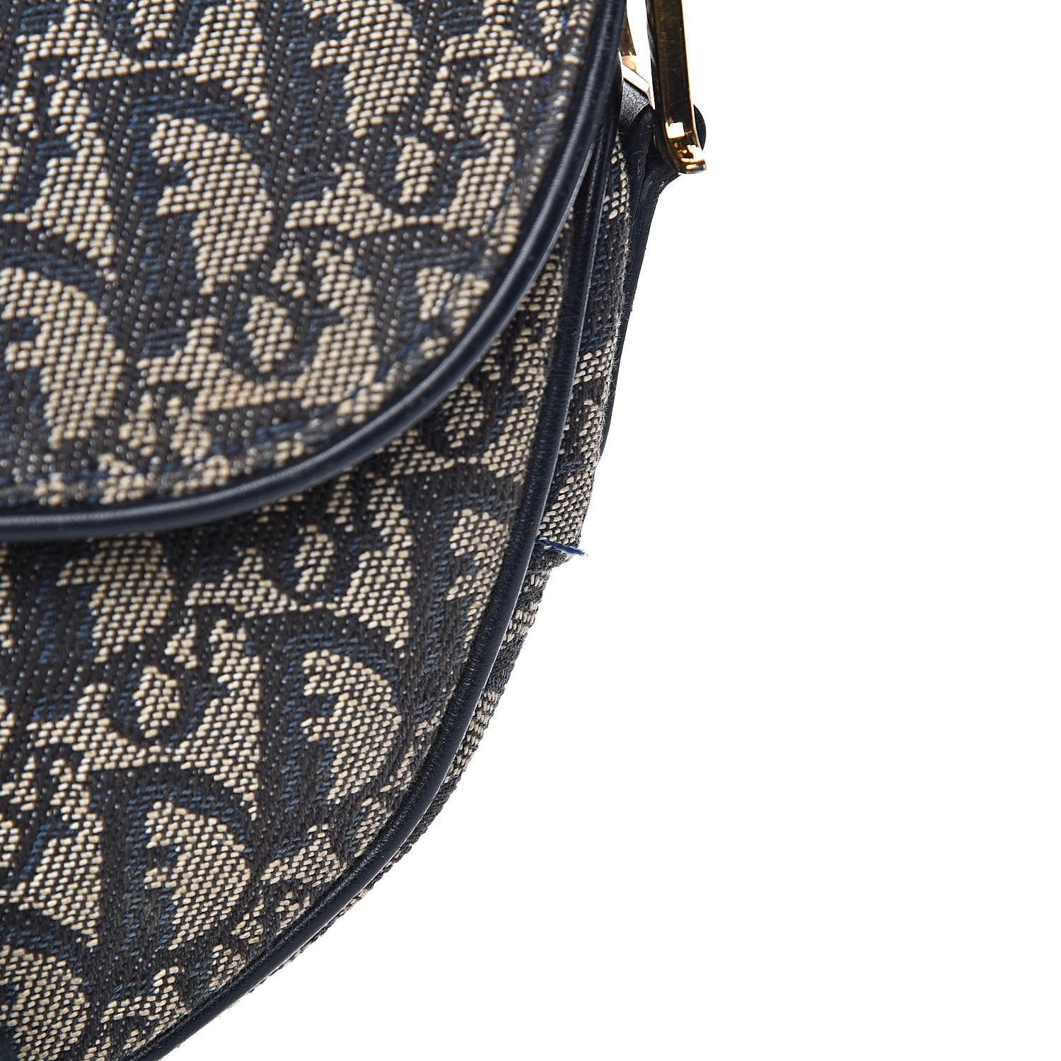 Christian Dior Monogram Saddle Bag Black 15 of 15