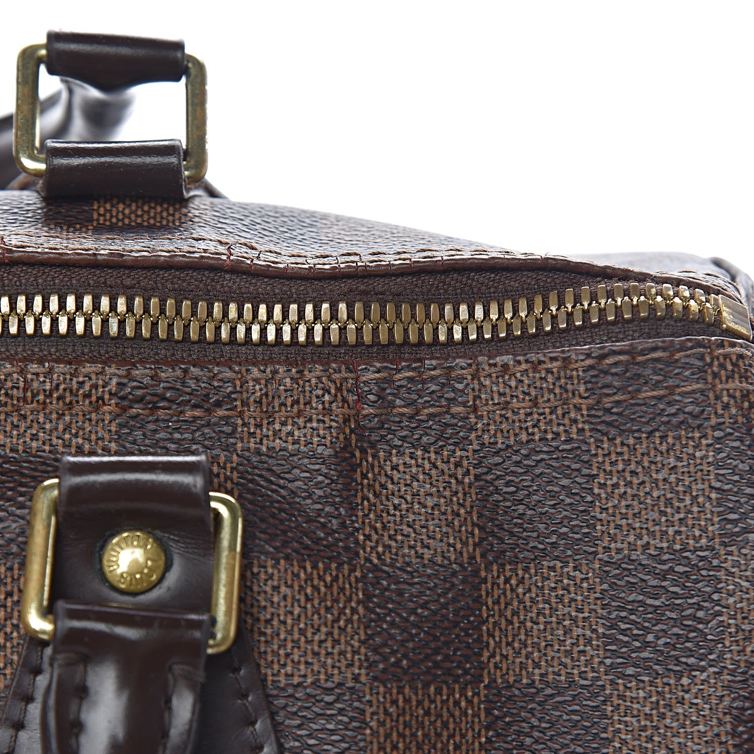 Louis Vuitton Damier Ebene Speedy Bandouliere 30 10 of 14