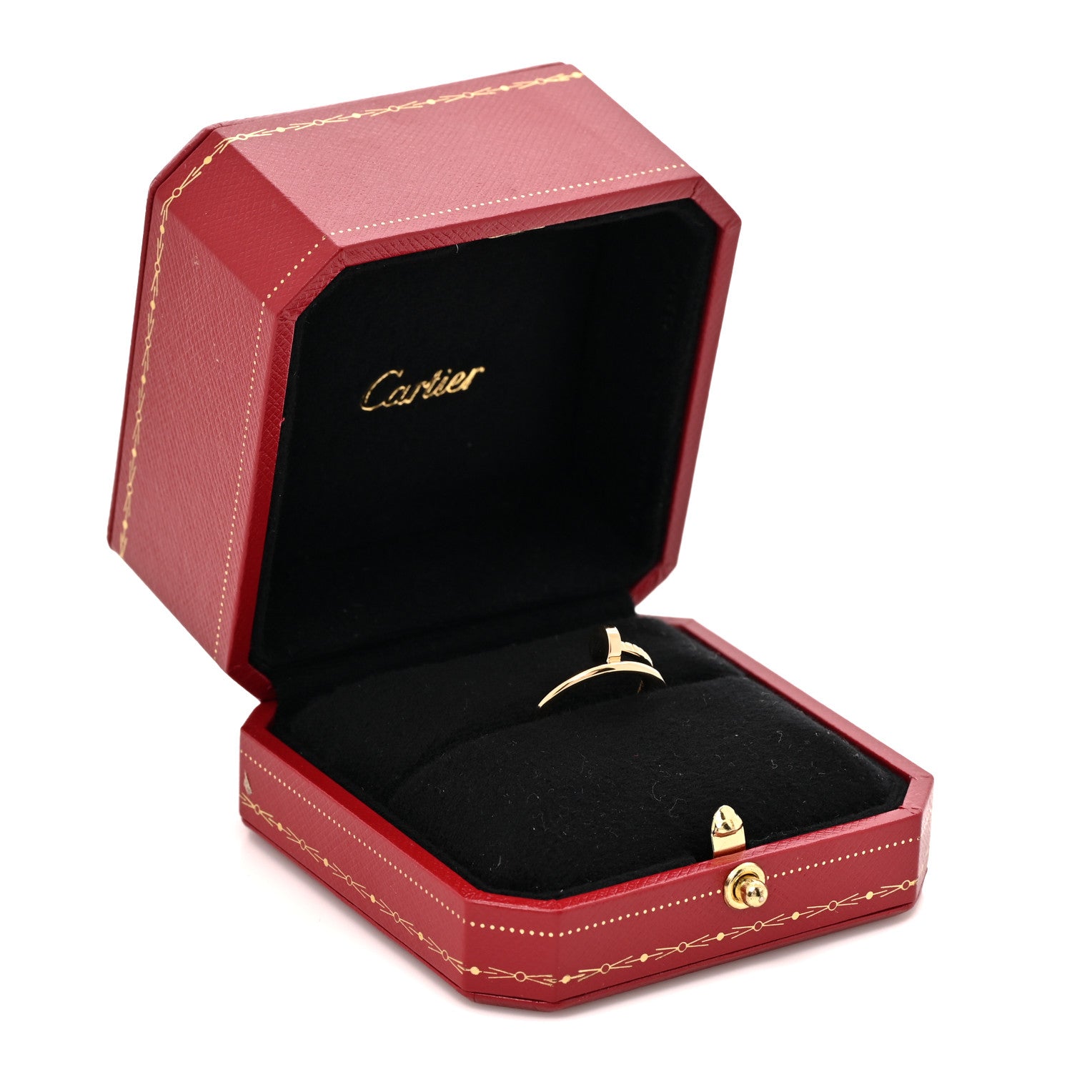 Cartier 18K Yellow Gold Small Juste Un Clou Ring 47 4 6 of 6