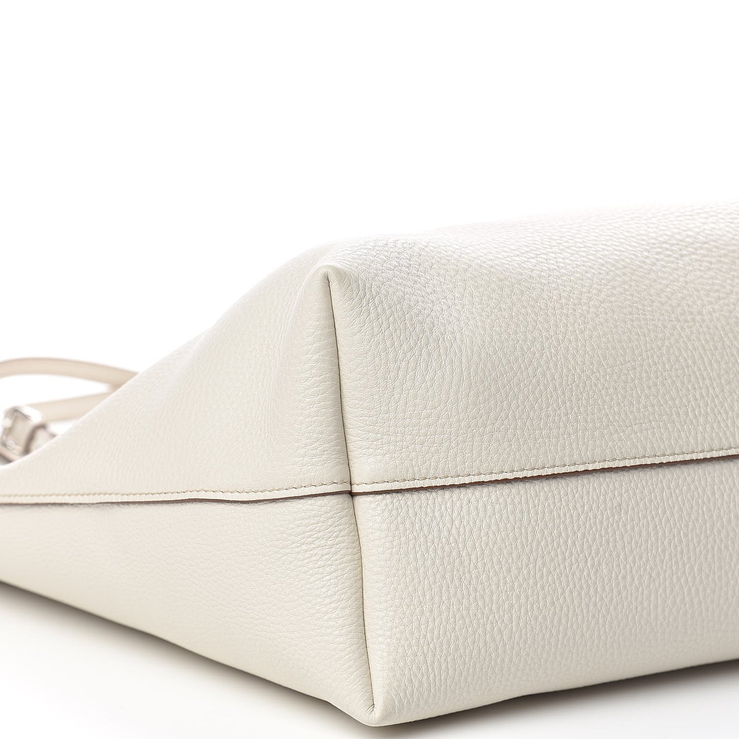 Vitello Daino Shopping Tote Talco