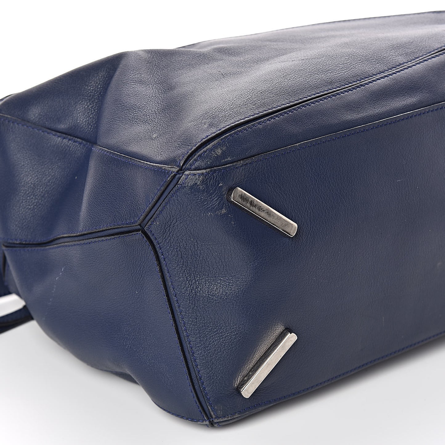 Calfskin Large Puzzle Bag Deep Blue