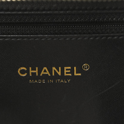 Chanel Caviar Quilted Large CC Filigree Vanity Case Black 7 of 13
