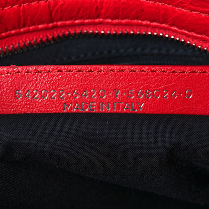 Balenciaga Agneau Giant 12 Silver Hardware S City Rouge Cardinal 7 of 12