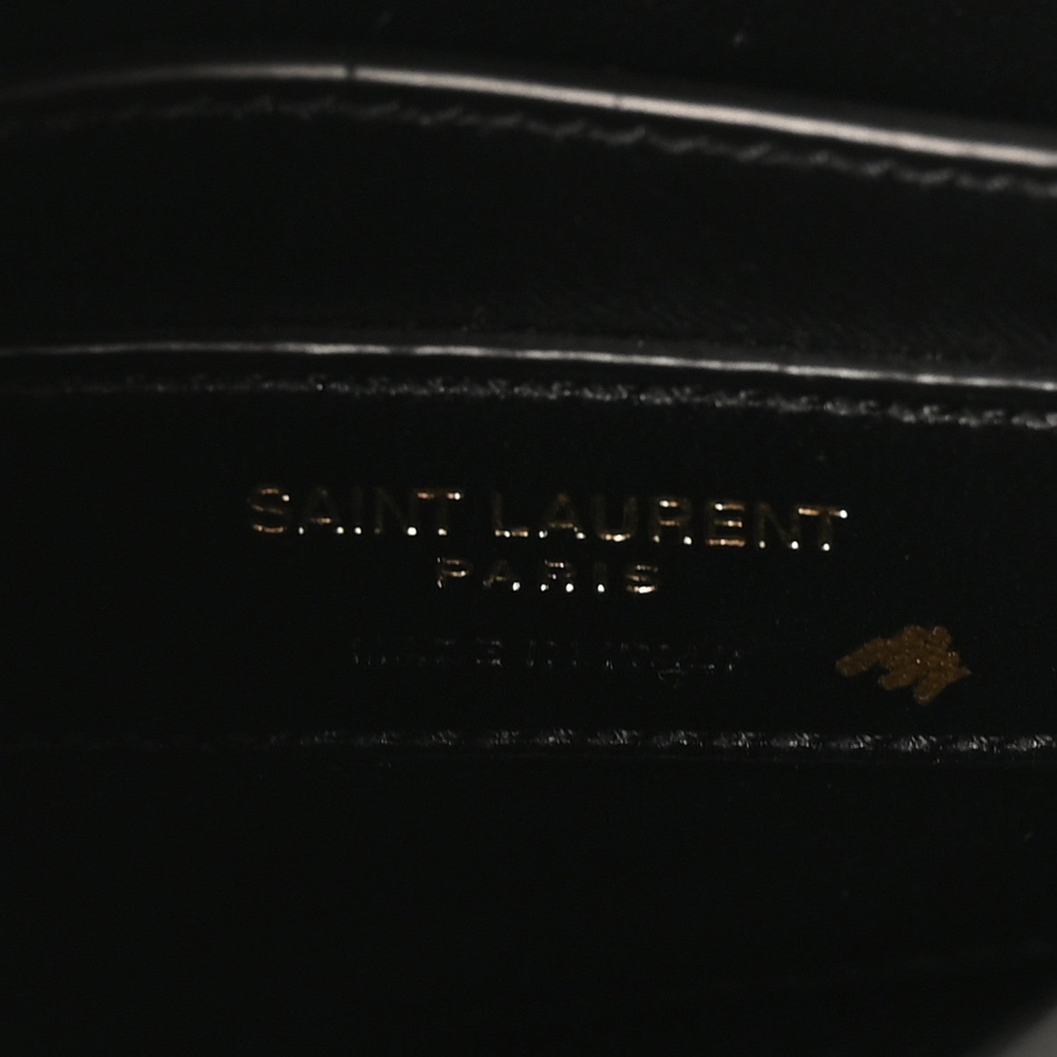 Saint Laurent Patent Calfskin Mini Rendez-Vous Hobo Black 5 of 8