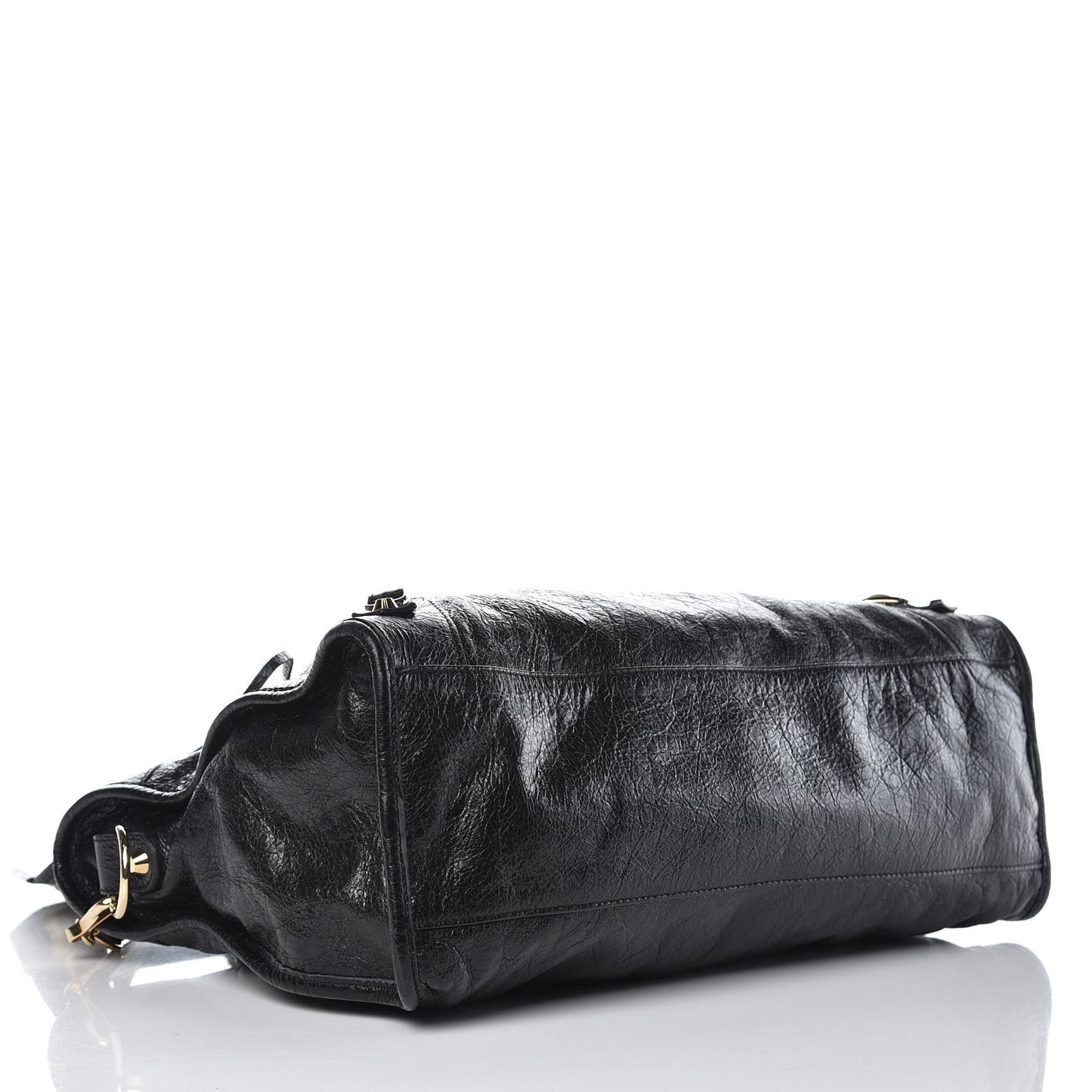 Agneau Classic Gold Hardware City Black