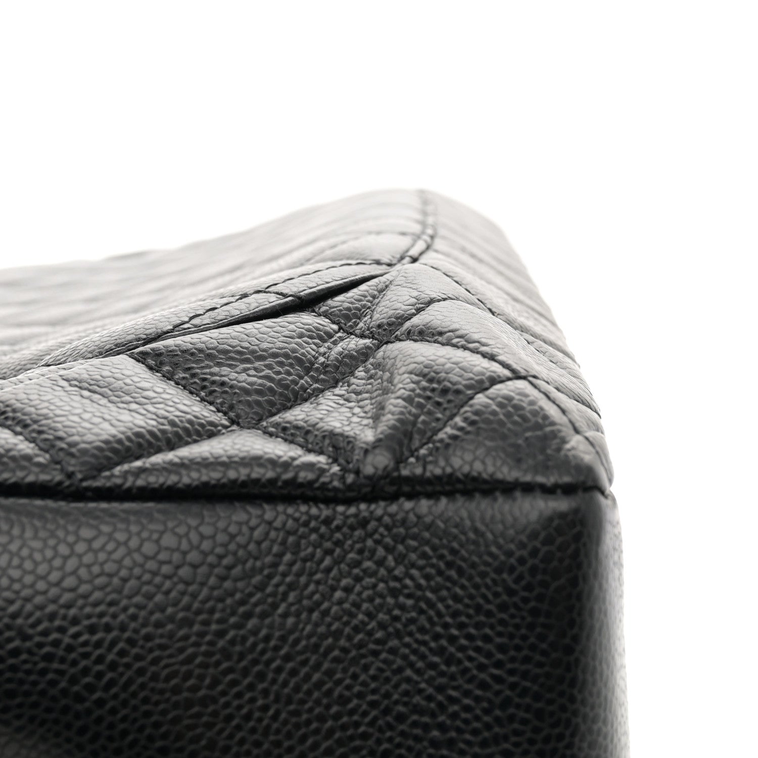 Chanel Caviar Quilted Grand Shopping Tote GST Black 12 of 12