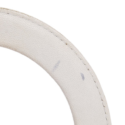 Christian Dior Lambskin Cannage Medium Lady Dior White 10 of 23