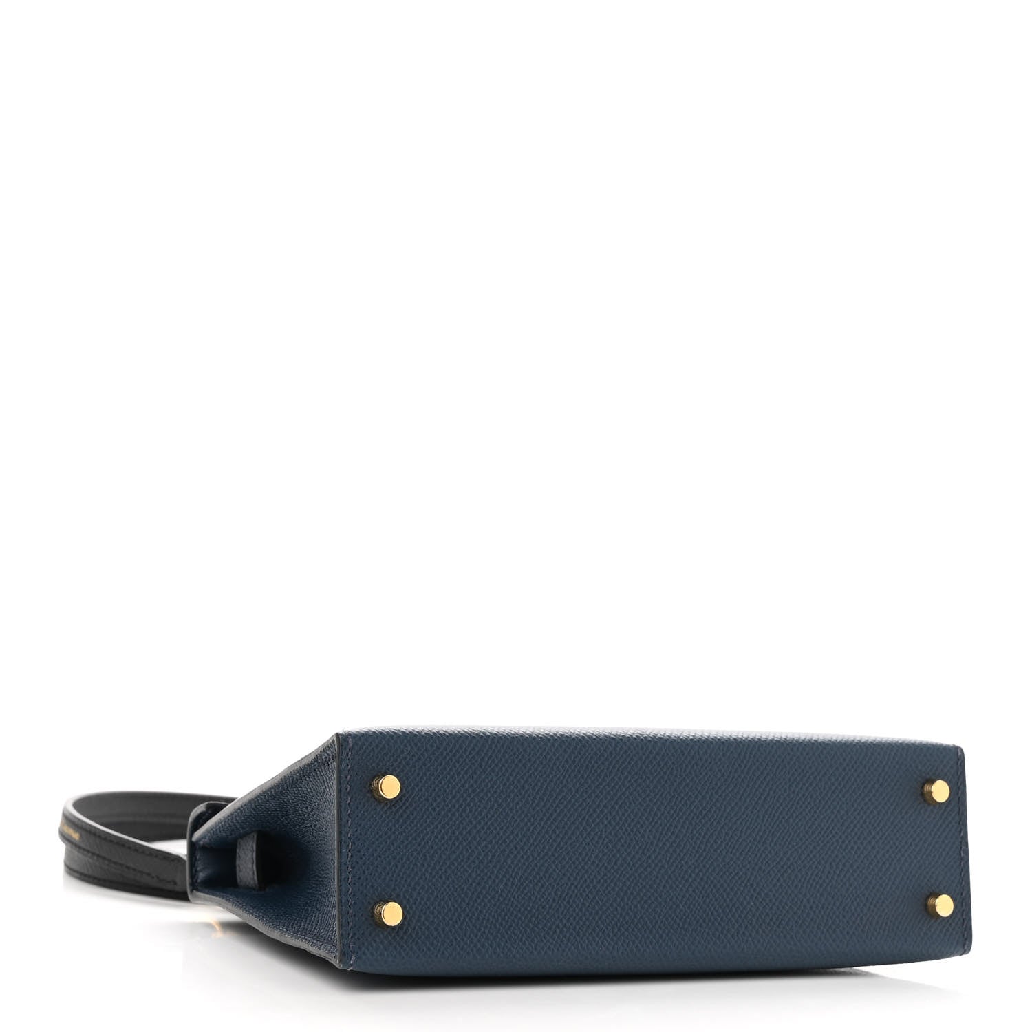 Hermes Epsom Mini Kelly Sellier 20 Bleu De Prusse Bleu Nuit 4 of 10