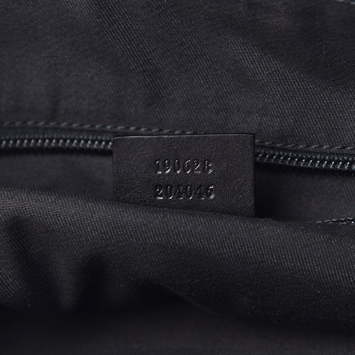 Denim Monogram Flat Messenger Bag Black