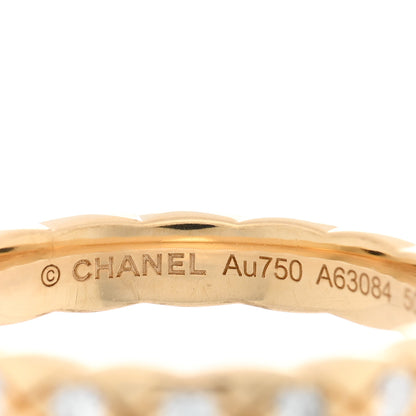Chanel 18K Yellow Gold Diamond Mini Coco Crush Ring 50 5.25 4 of 4