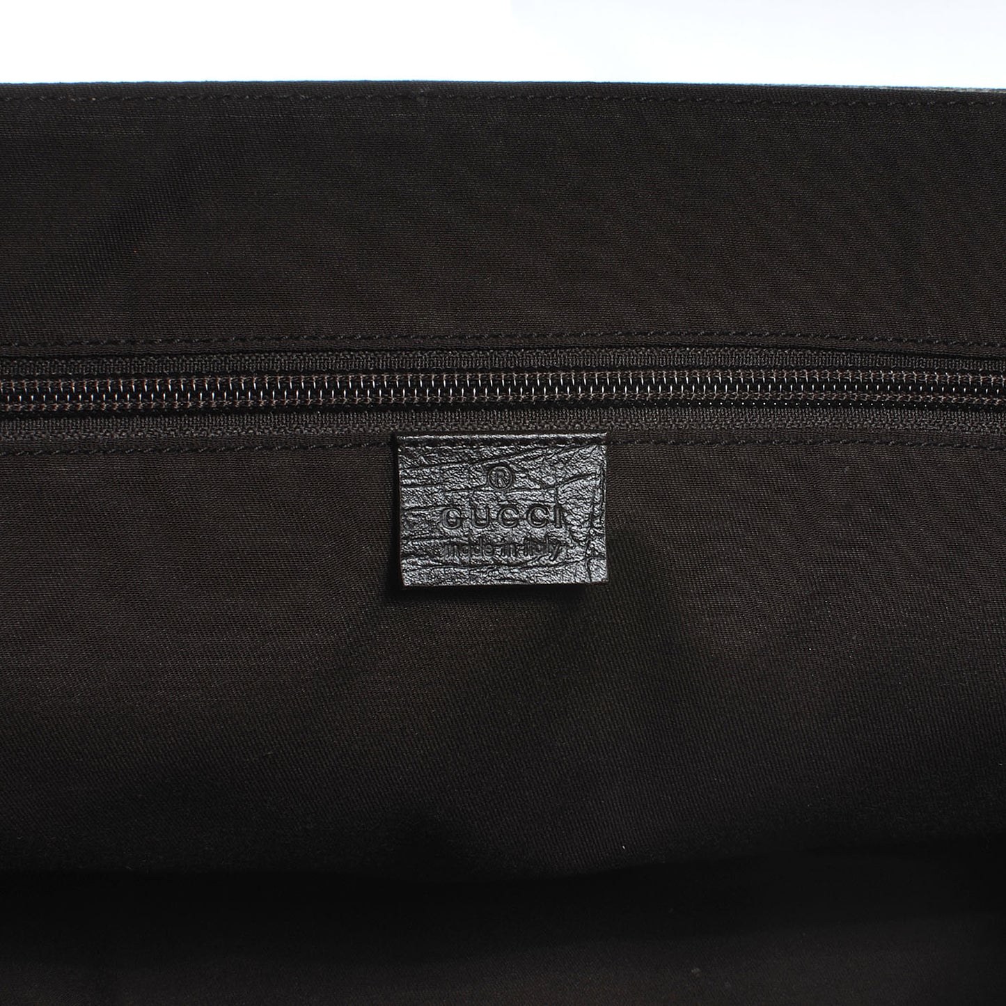 GG Plus Monogram Double Buckle Flap Messenger Bag Beige Ebony