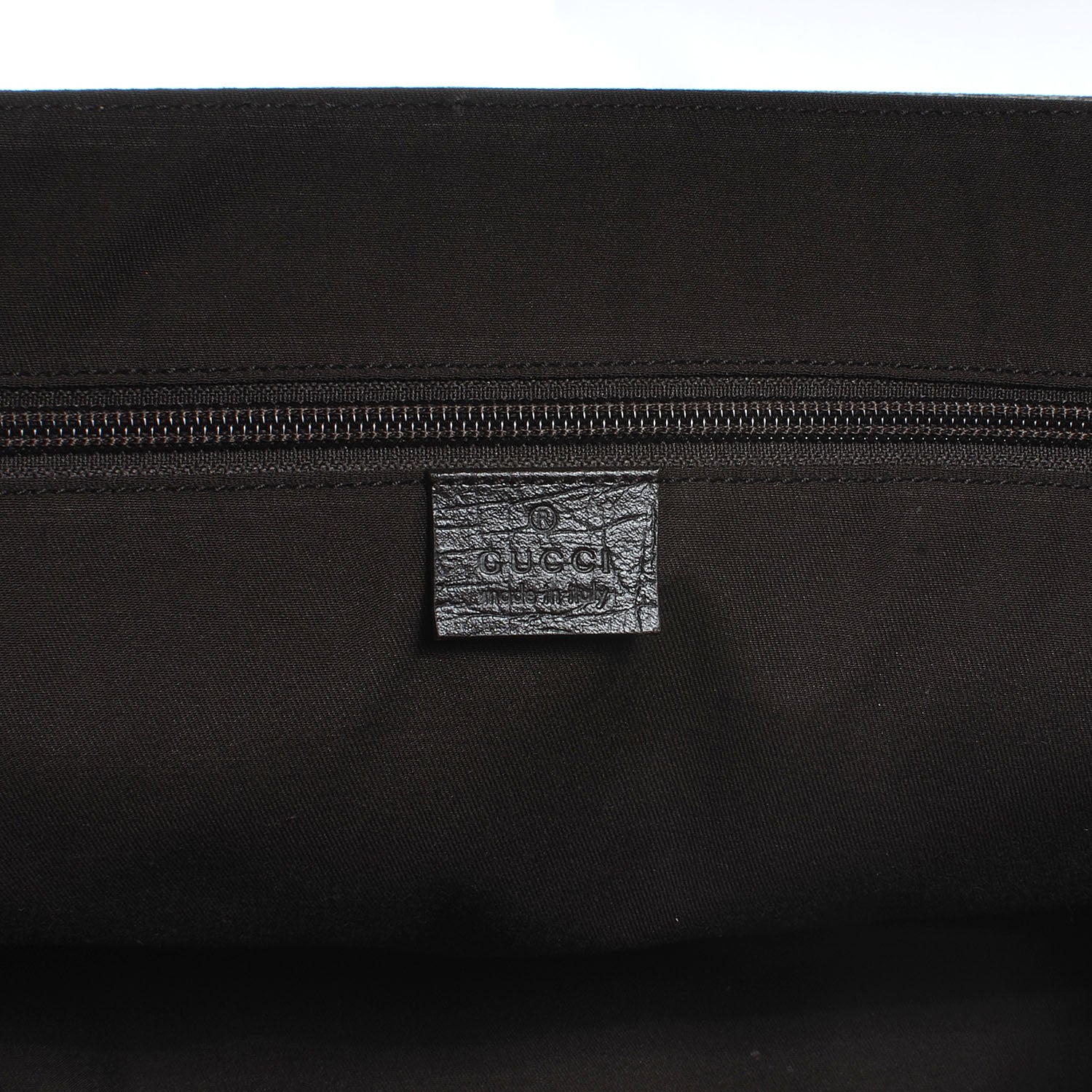 Gucci GG Plus Monogram Double Buckle Flap Messenger Bag Beige Ebony 6 of 7