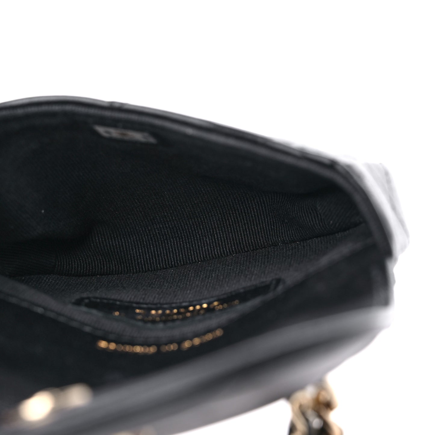 Lambskin Quilted Pearl Top Handle Clutch With Chain Black